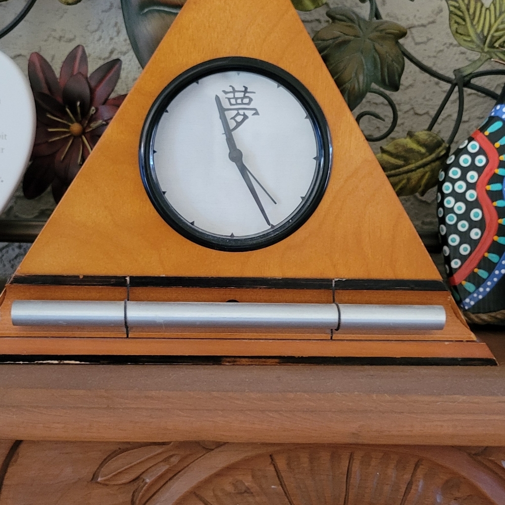 Zen chime clock with alarm